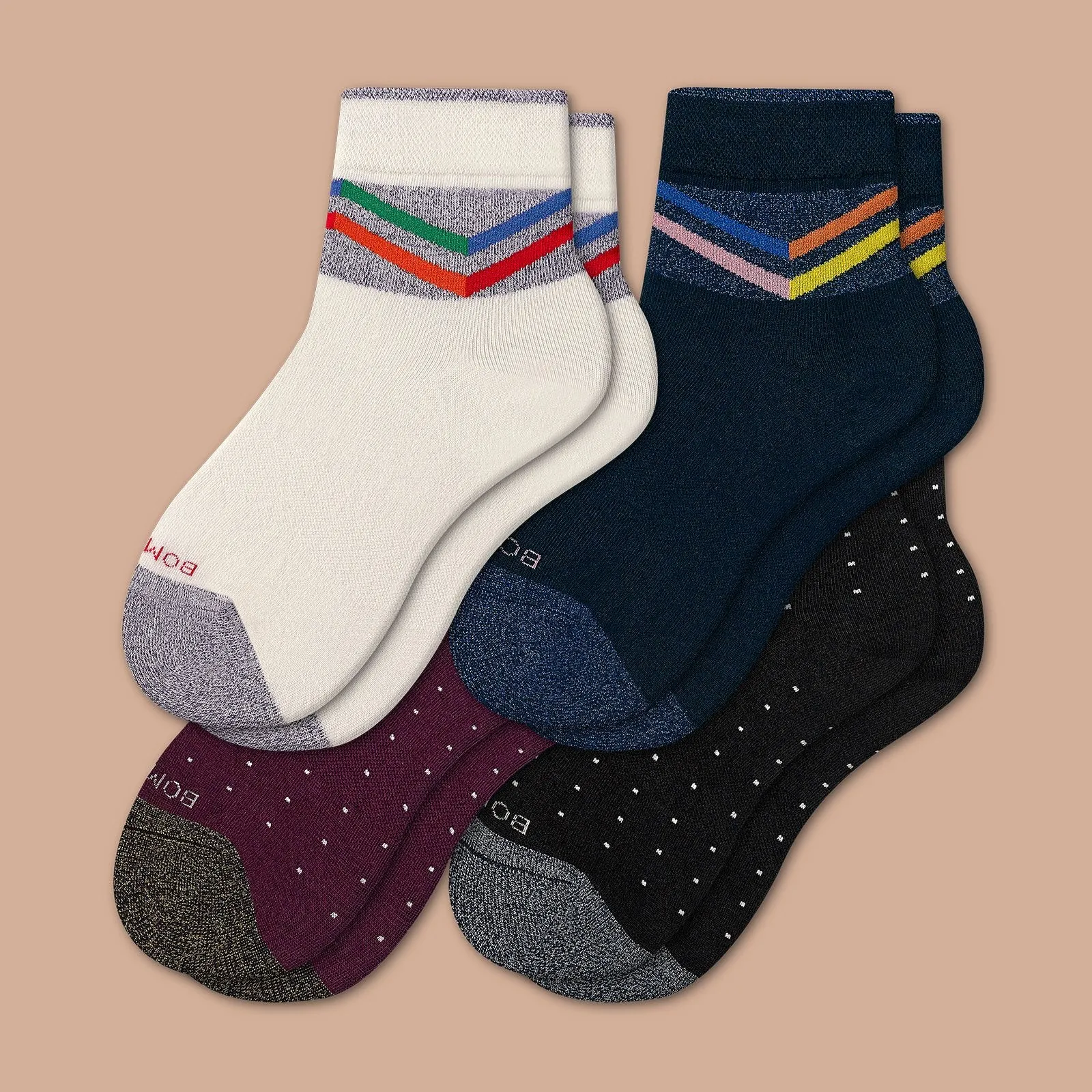 Women's Lightweight Quarter Sock 4-Pack