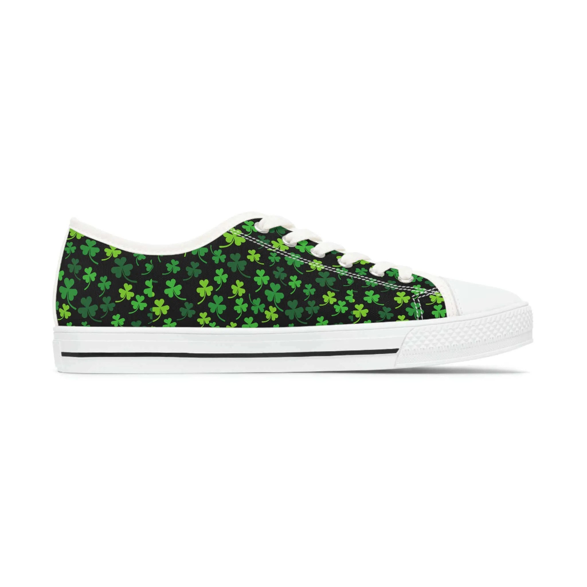 Women’s Low Top Shamrock Sneakers – Fun, Festive, and Full of Irish Charm! 🍀