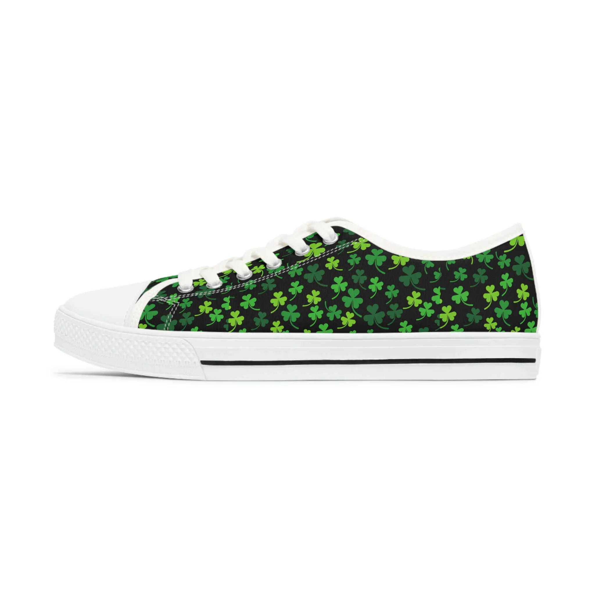 Women’s Low Top Shamrock Sneakers – Fun, Festive, and Full of Irish Charm! 🍀